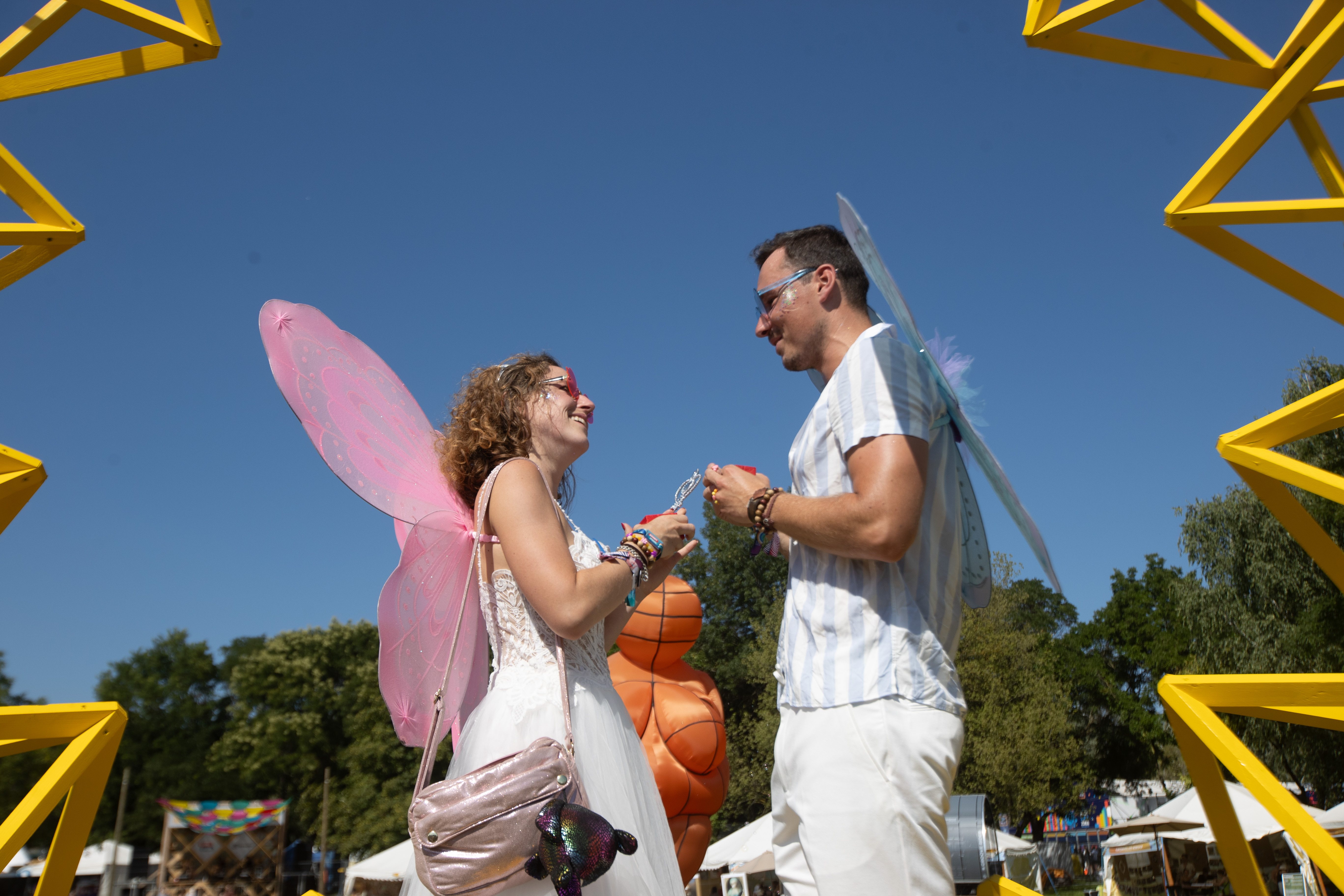 Ez aztán a lakodalom! Esküvőt tartottak a Szigeten: „Ez a hely maga a romantika és a szerelem”