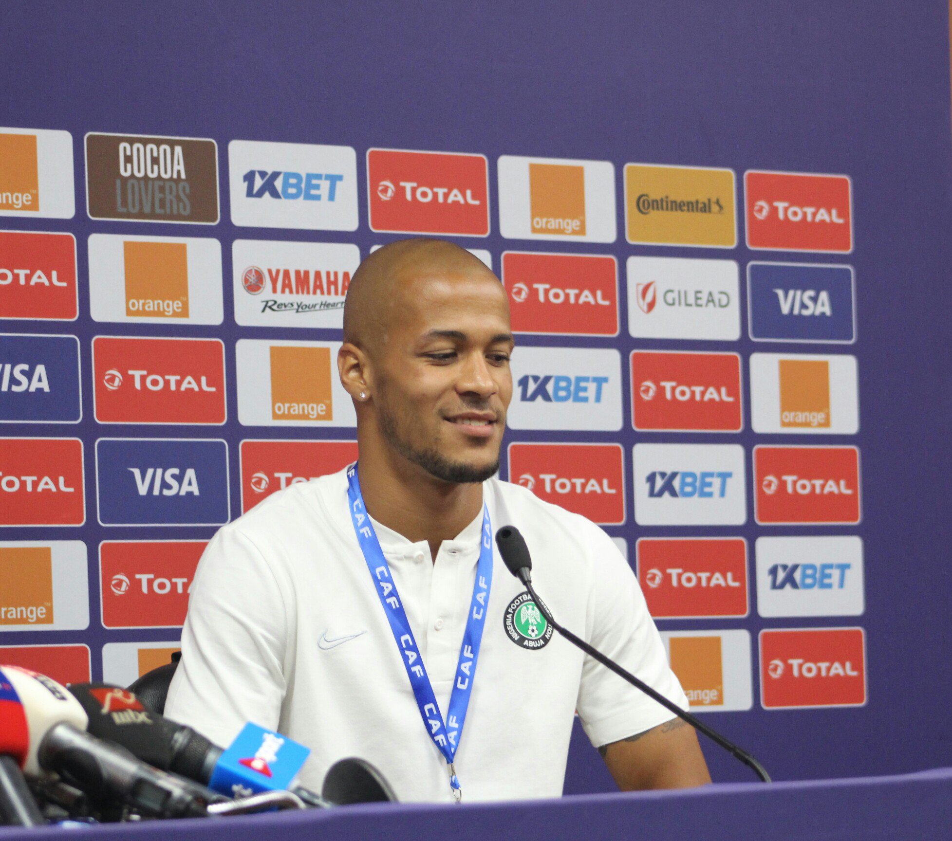 William Troost-Ekong says the Super Eagles will be motivated by the hurt that came after the loss to Madagascar (Twitter.com/OgaNlaMedia)