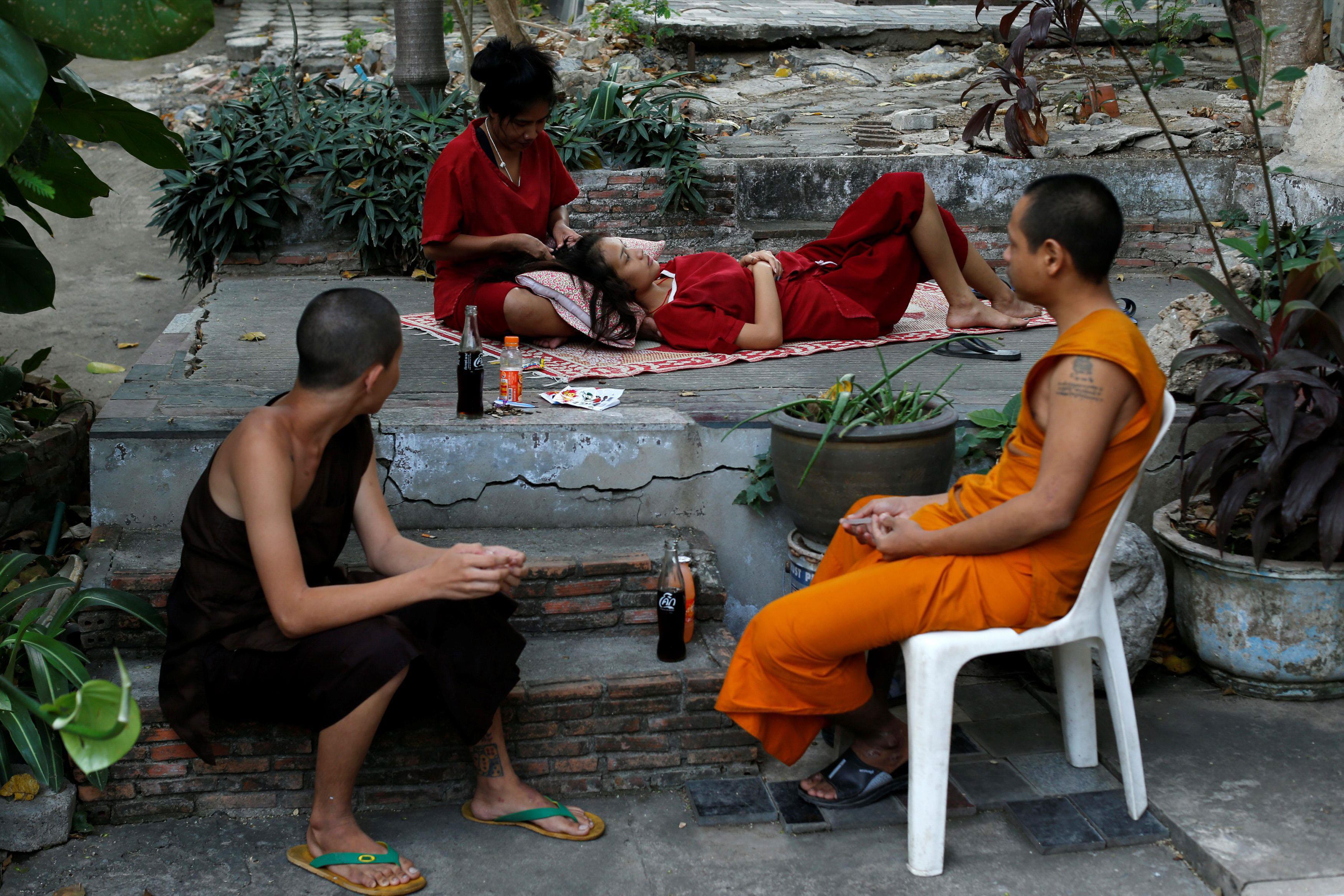 The Wider Image: Fighting addiction at a Thai monastery