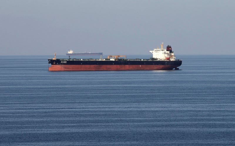 Scores of oil tankers pass through the Strait of Hormuz every day.Reuters