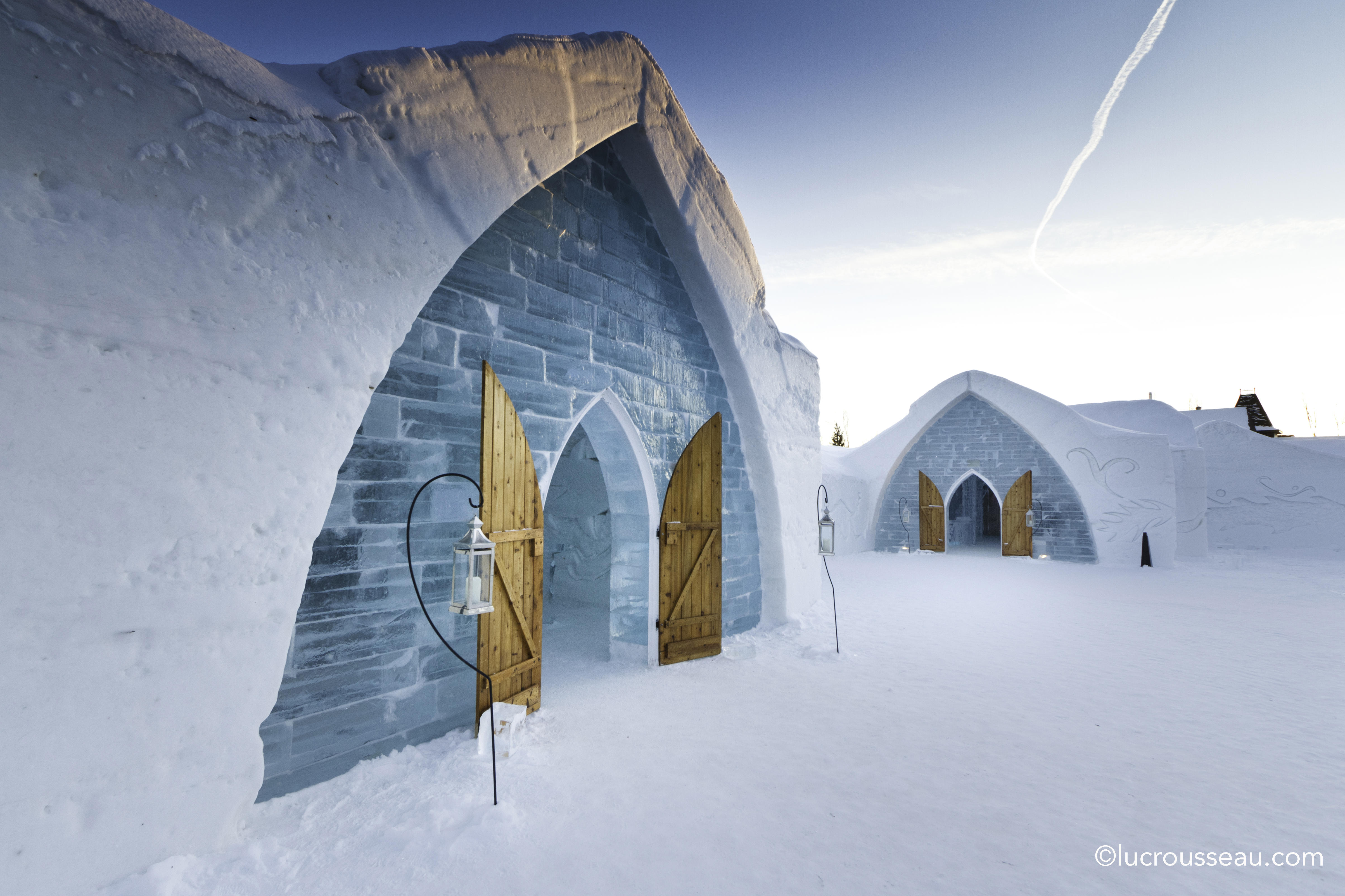Hotel de Glace - niezwykły hotel z lodu