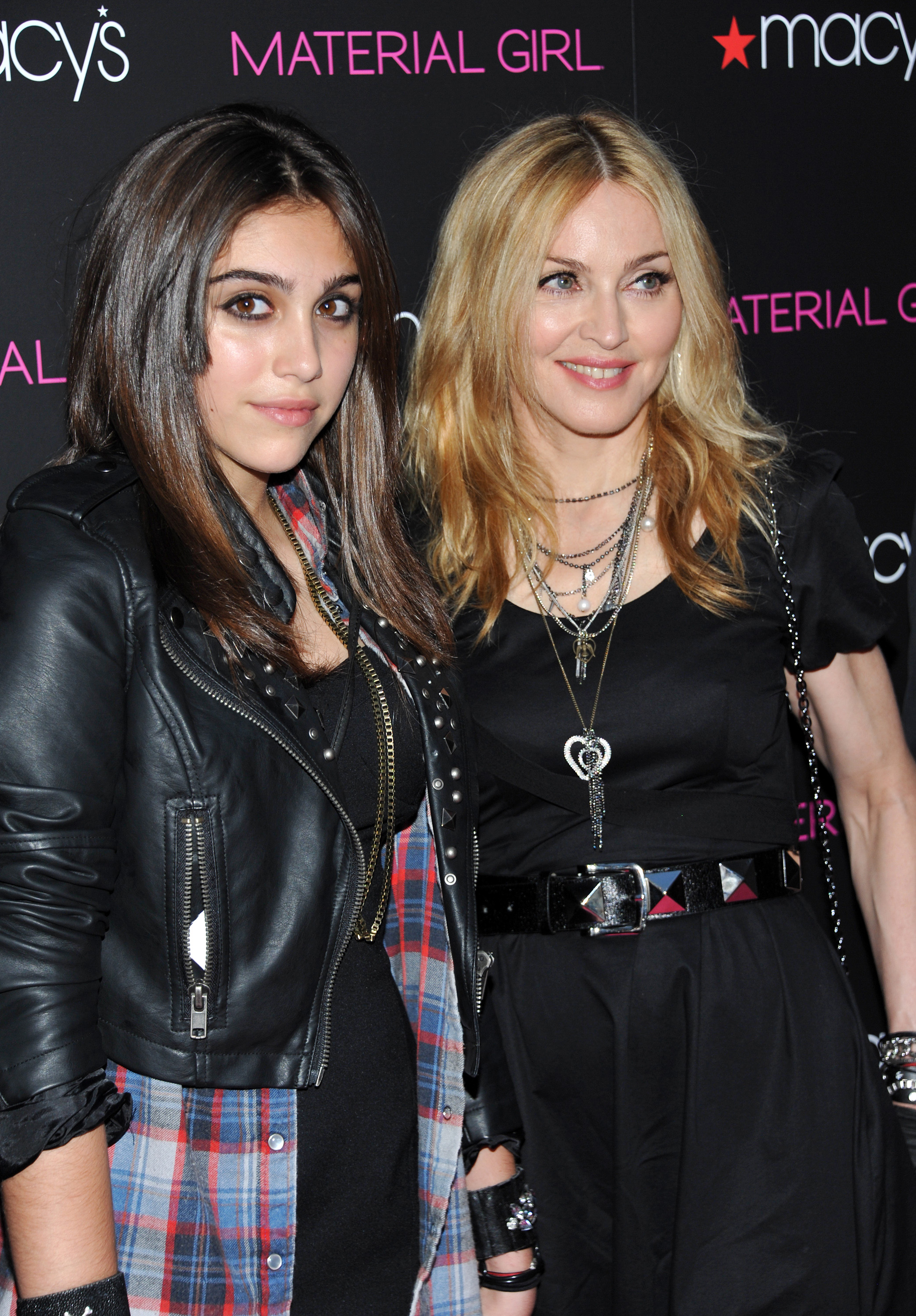 Madonna z córką Lourdes w 2010 roku