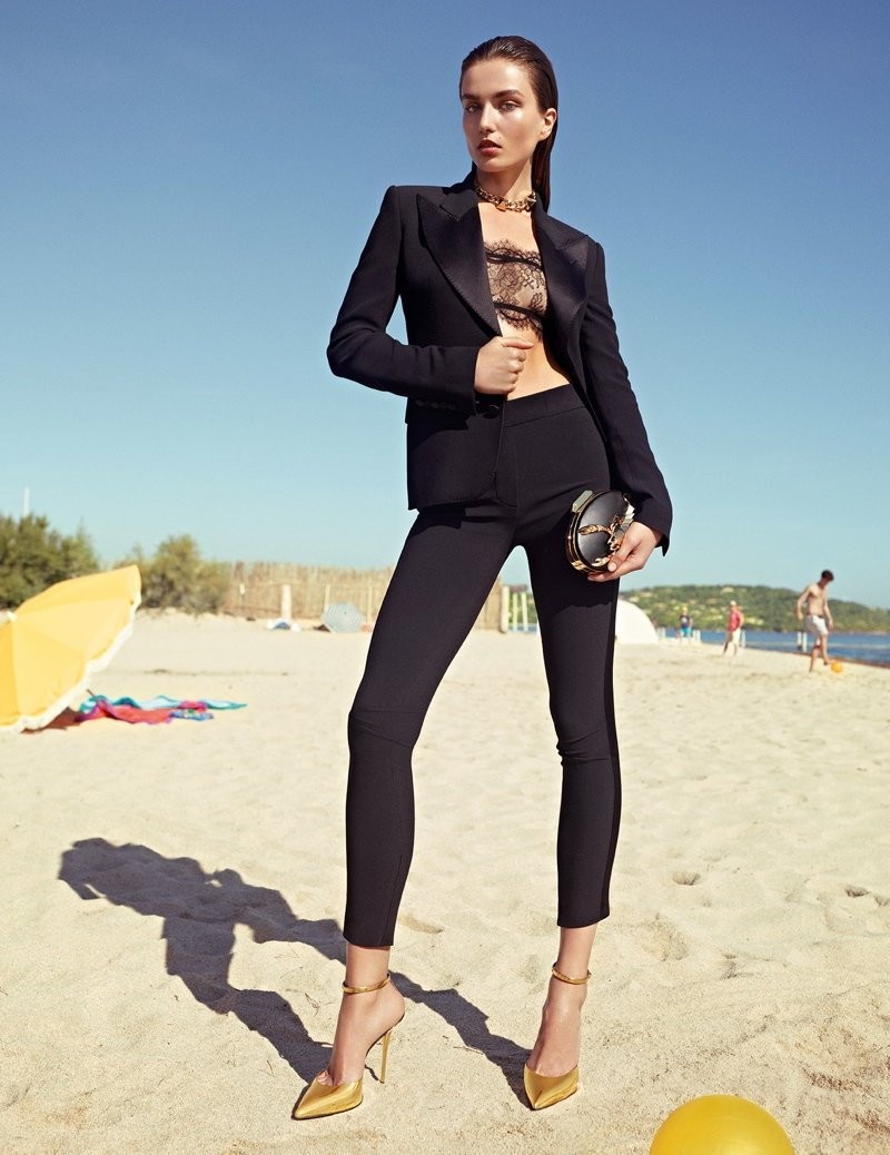 Andreea Diaconu / Giuseppe Zanotti