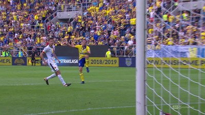 Arka - Jagiellonia (0:1): Kelemen ratuje Jagiellonię! Imponująca robinsonada 38-latka