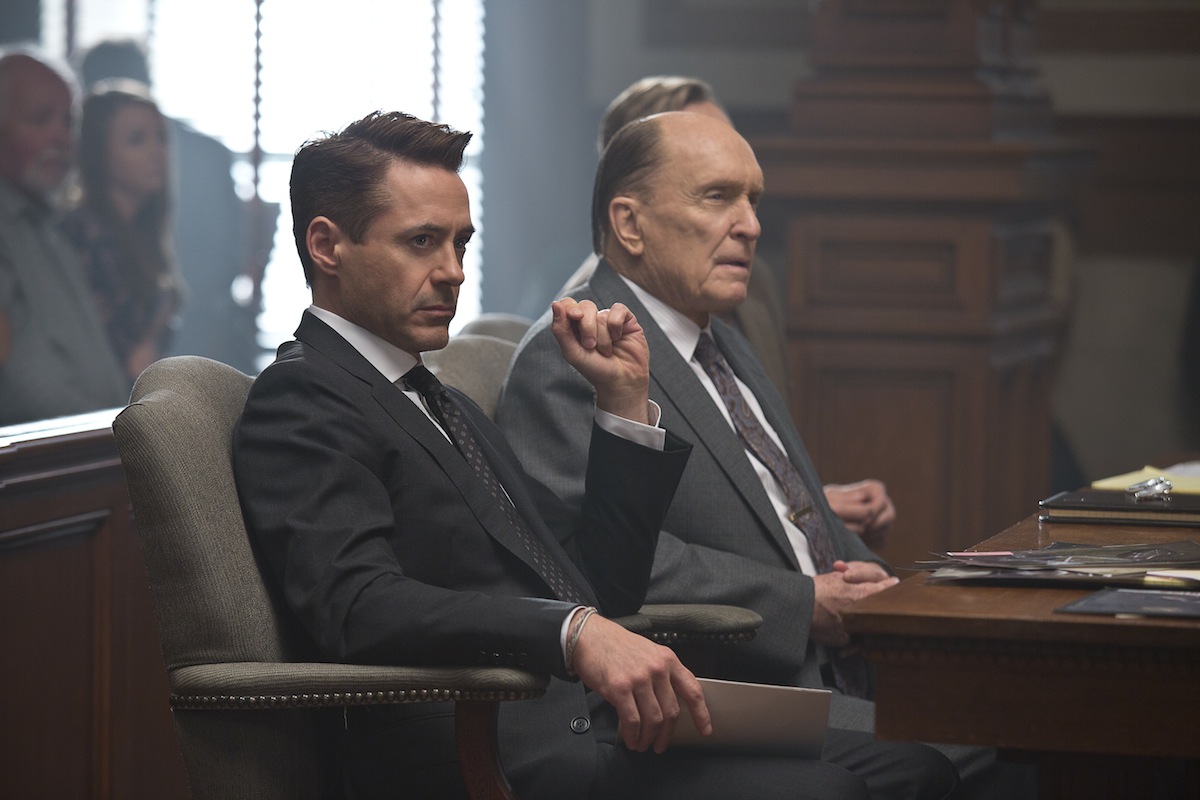 Robert Downey Jr. i Robert Duvall w filmie