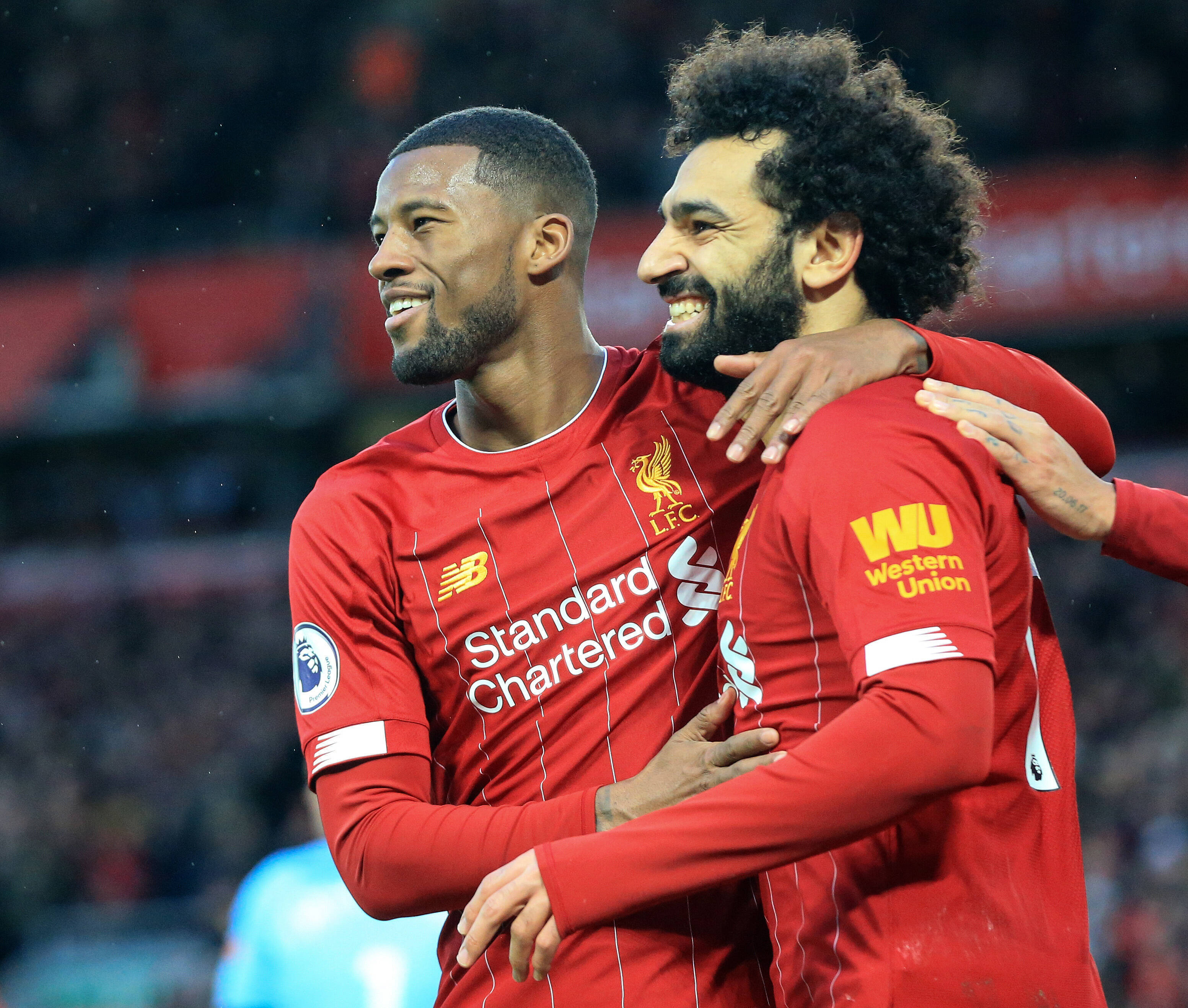 Georginio Wijnaldum and Mohamed Salah enjoy off season together