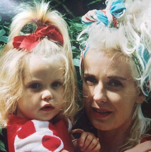 Peaches Geldof z matką Paulą Yates