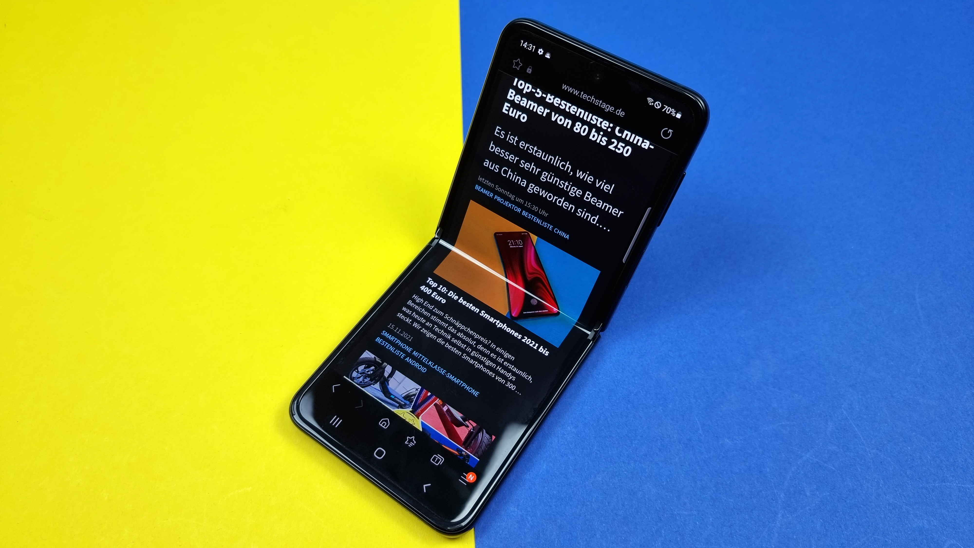 Samsung Galaxy Z Flip 3 5G im Test: Endlich ein erschwingliches  Falt-Display! | TechStage