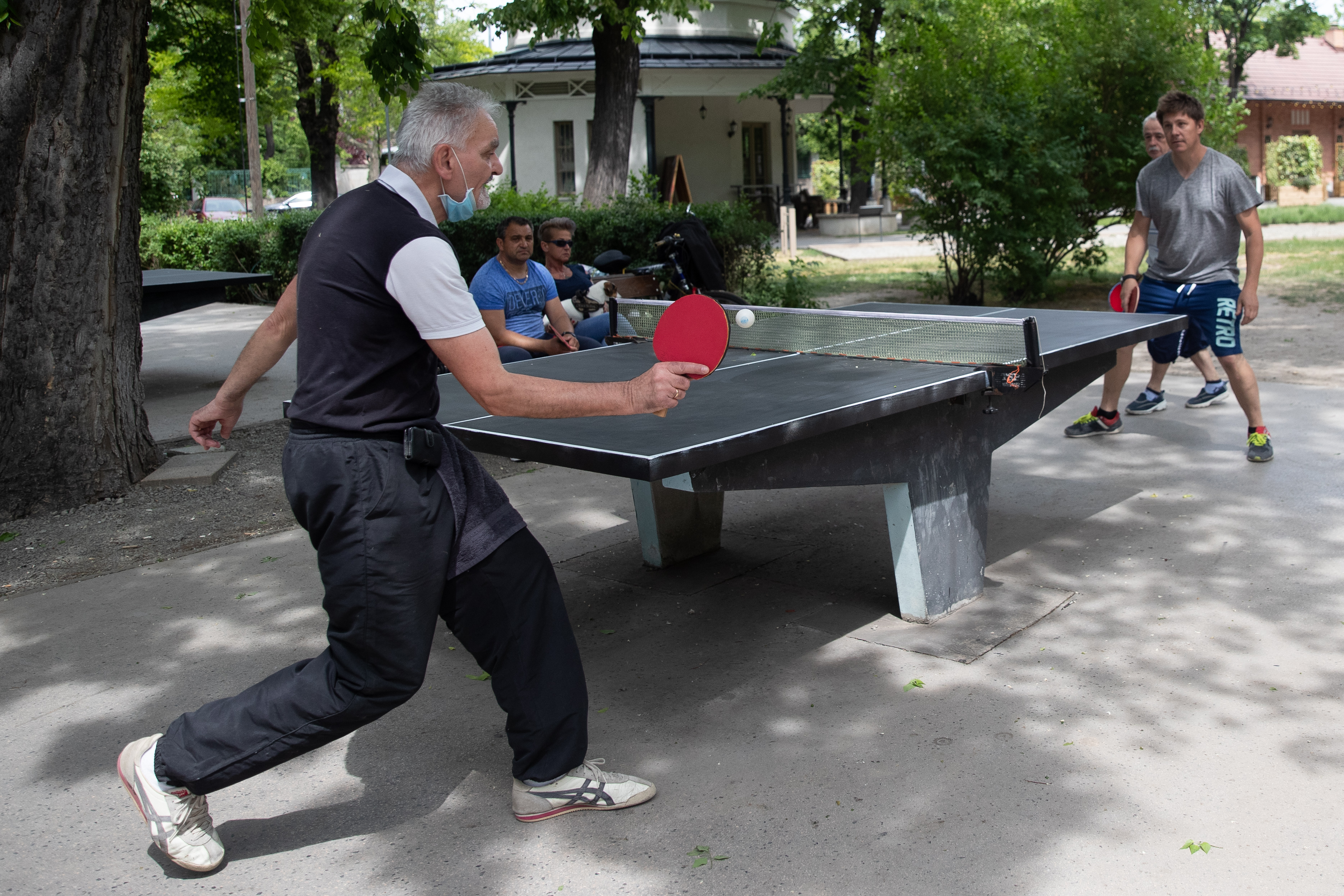 Szerva itt, asztalcsere ott: ilyenek lettek a felújított pingpongpályák a  Városligetiben - Blikk