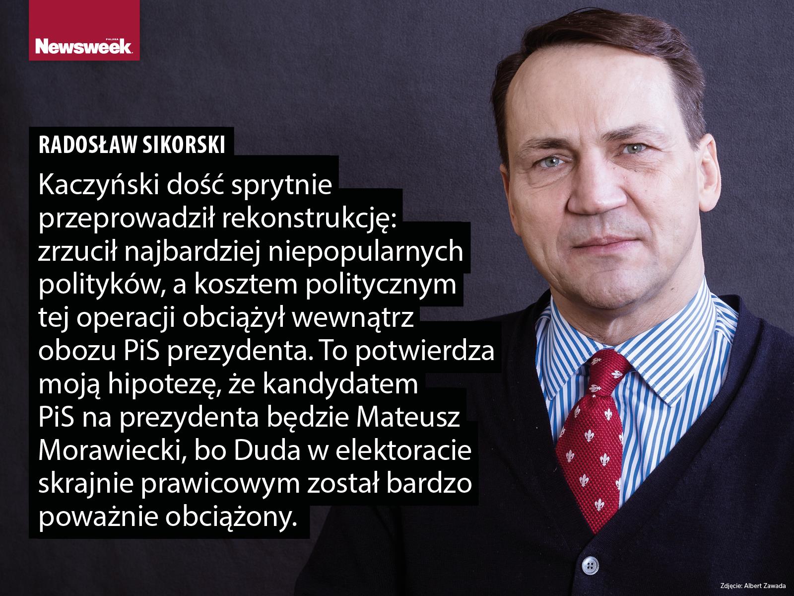 Radosław Sikorski polityka