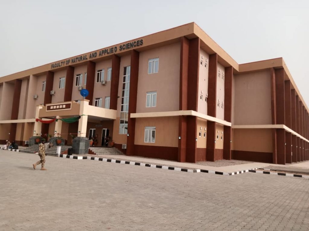 The newly built Faculty of Natural and Applied Sciences complex at the Nigerian Army University Biu, Borno State. (NAN)