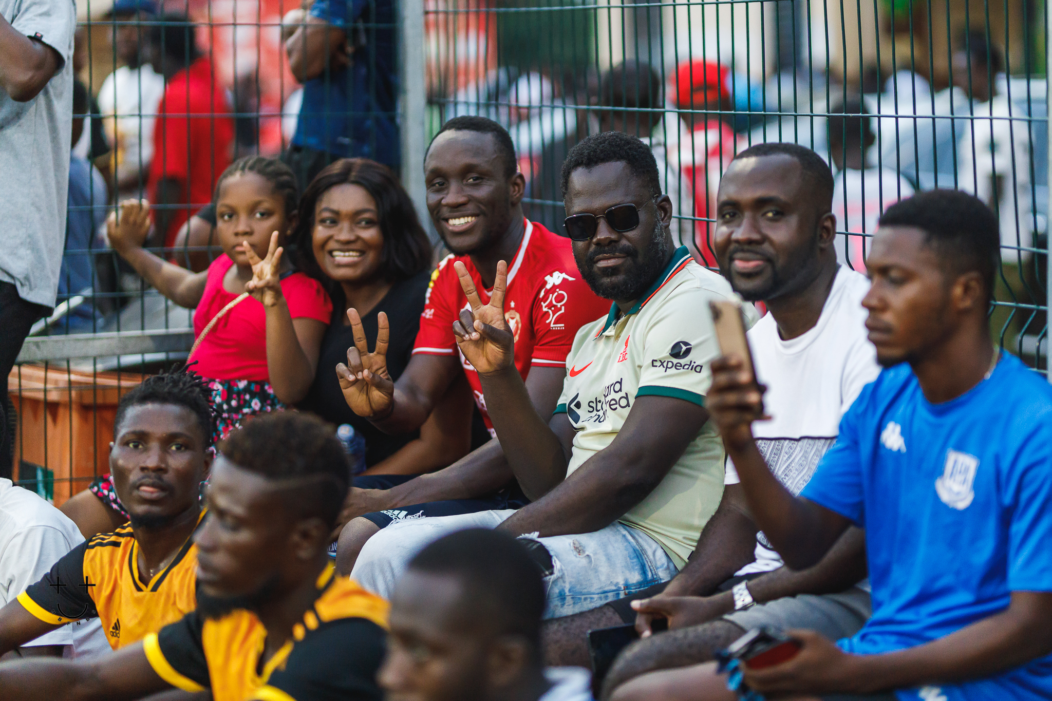 Michael Sarpong, Gideon Mensah and other football stars reunite for exhibition match
