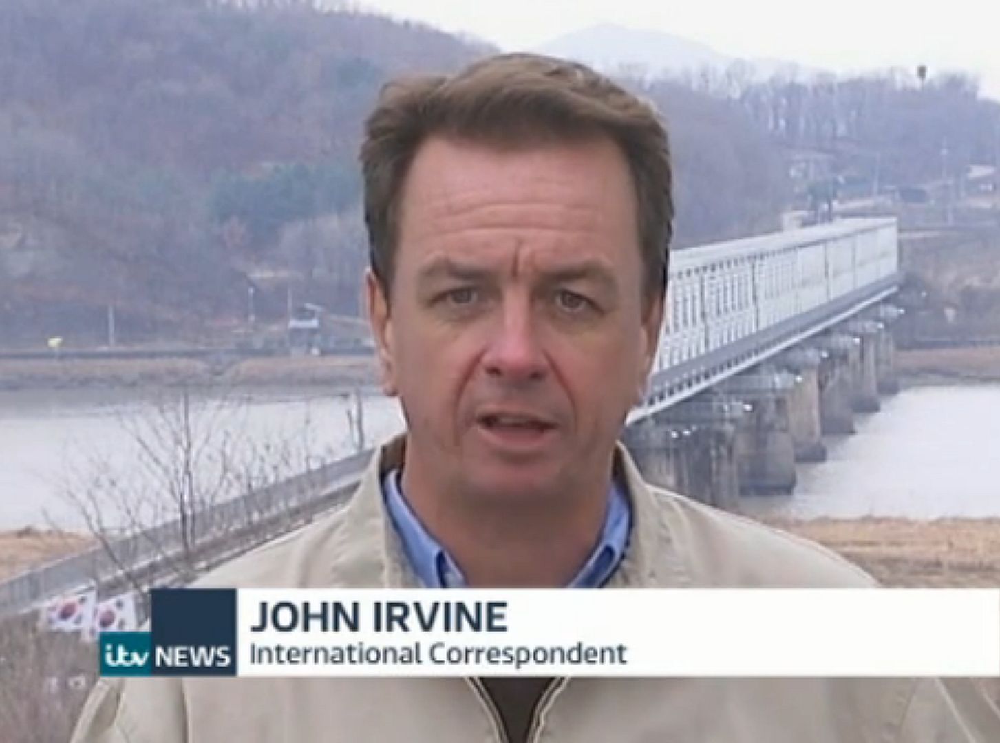 Reporter iTV informuje, że obiekty, w przypadku wojny, miały służyć do przerzucenia tysięcy żołnierzy na południe