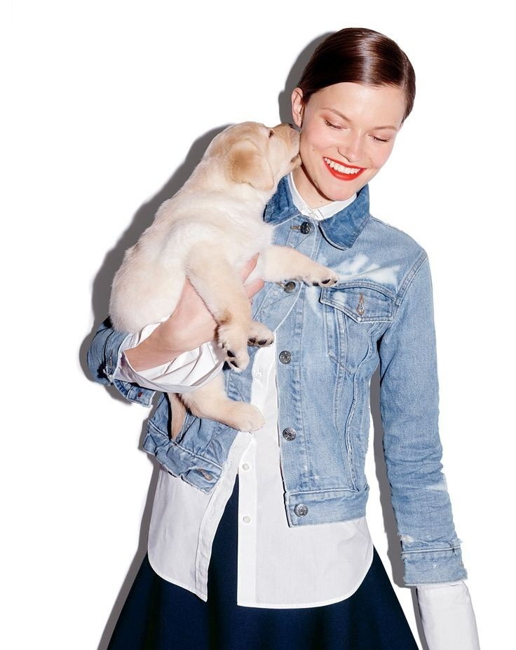 Kasia Struss dla J. Crew