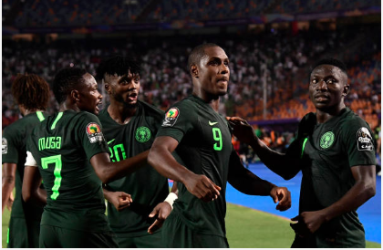 Odion Ighalo scored Nigeria's only goal in their 2-1 loss to Algeria (JAVIER SORIANO/AFP/Getty Images)