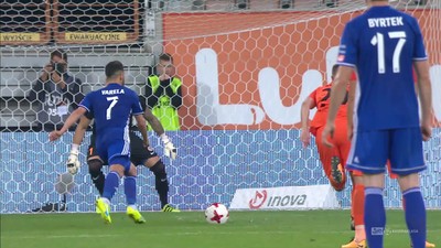 Zagłębie - Wisła P. (2:2): Płocczanie odrobili straty! Merebaszwili wywalczył rzut karny, Varela pewnie go wykonał