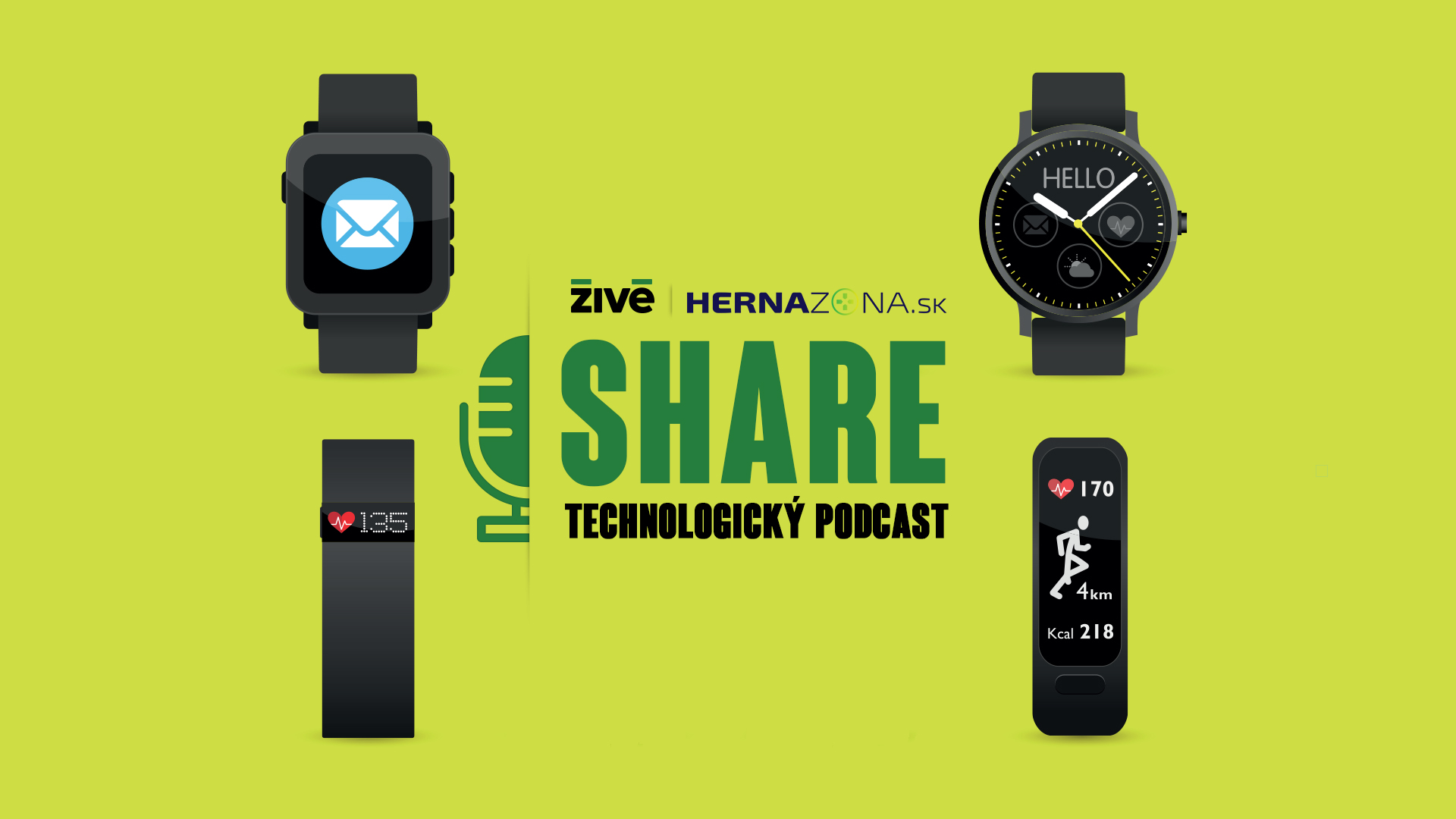 Podcast SHARE: Ako vybrať smart hodinky a nedať sa nachytať?