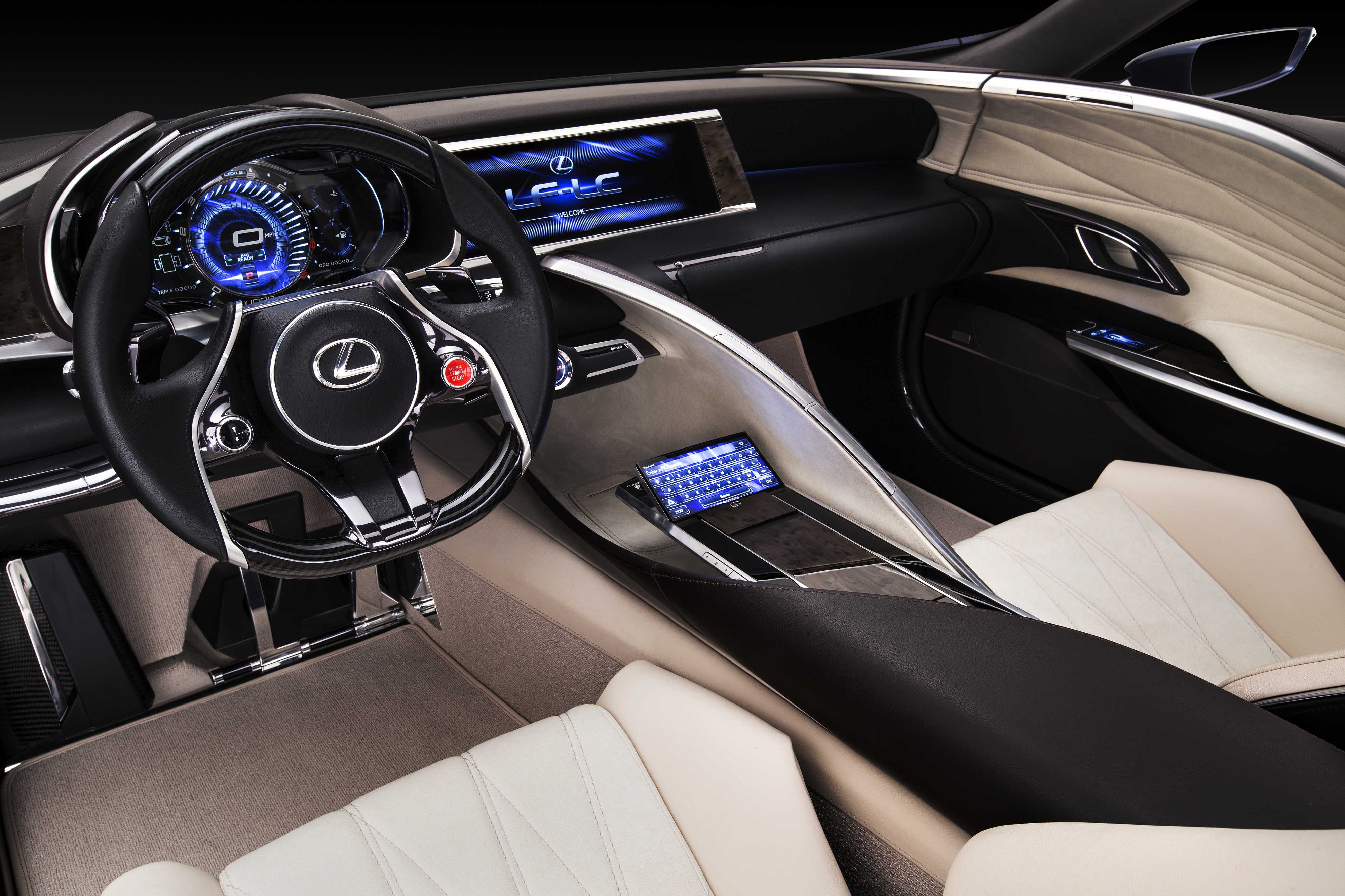 Lexus LF-LC blue concept