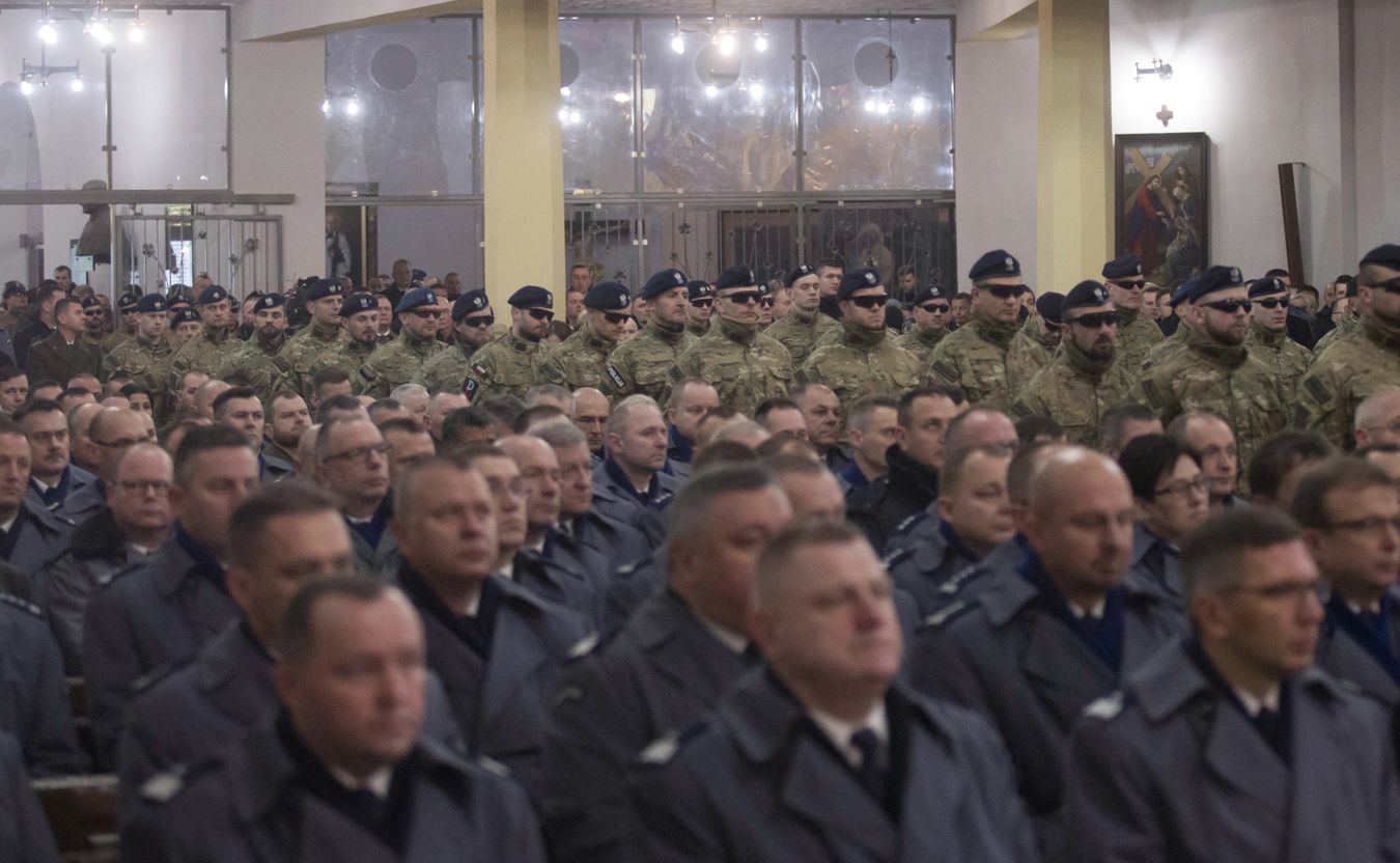 Pogrzeb policjanta