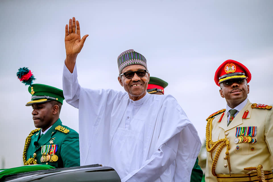 President Buhari participates in Swearing-In Ceremony at the Eagle Square in Abuja on 29th May 2019 (Facebook/Femi Adesina)