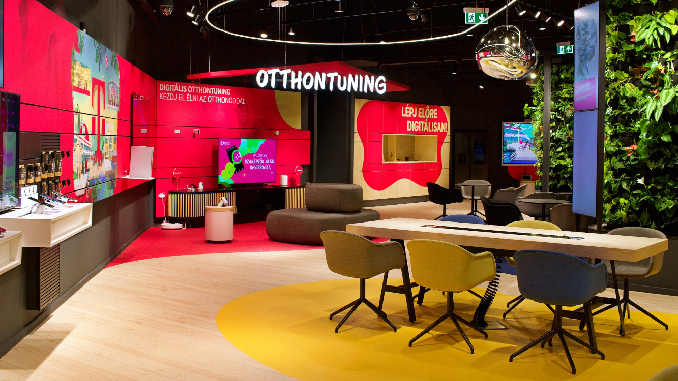 Kanapé a pult helyett: a Telekom teljesen újfajta üzletet nyitott  – galéria