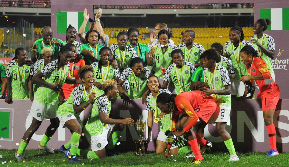 The Super Falcons of Nigeria won AWCON 2018 and are competing at the 2019 FIFA Women's World Cup