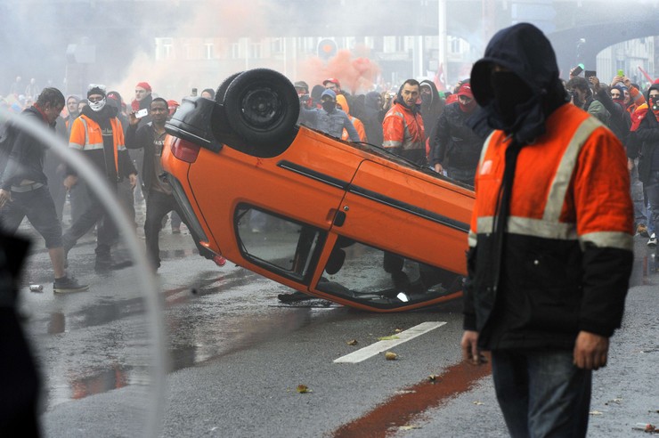 BELGIUM-POLITICS-ECONOMY-PROTEST