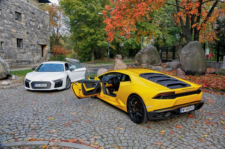 Huracan vs Audi R8 V10 TOP GEAR