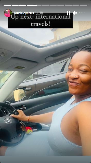BBNaija's Lucy spoils herself with a Lexus car