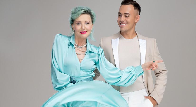 Eszenyi Enikő 62 évesen is bírja szuflával: elképesztő, mit művelt vele Hegyes Berci – videó