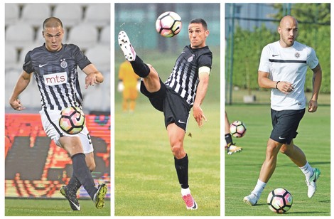 Đorđe Jovanović, Miroslav Vulićević i Nemanja Miletić