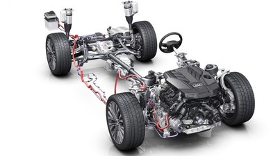 Nowe Audi A8: wyższe napięcie i lepsza wydajność