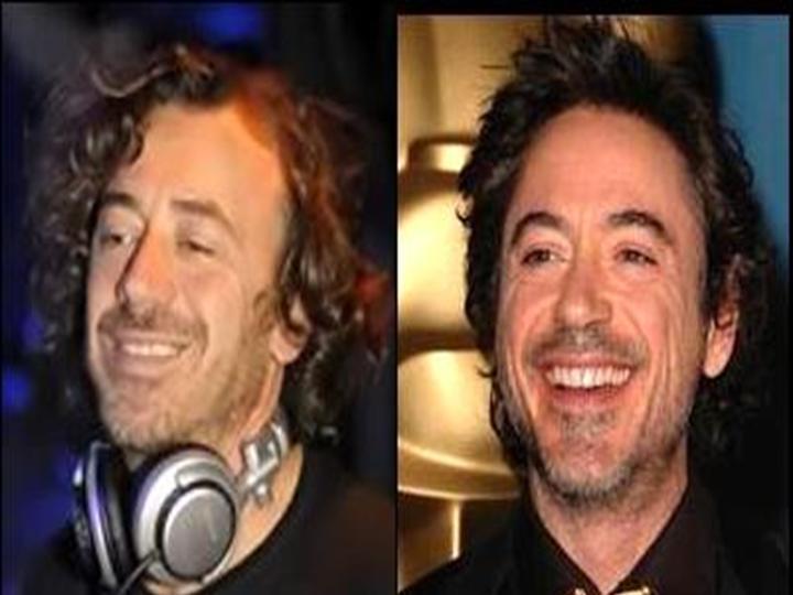 Robert Downey Jr. i Benny Benassi (włoski dj)