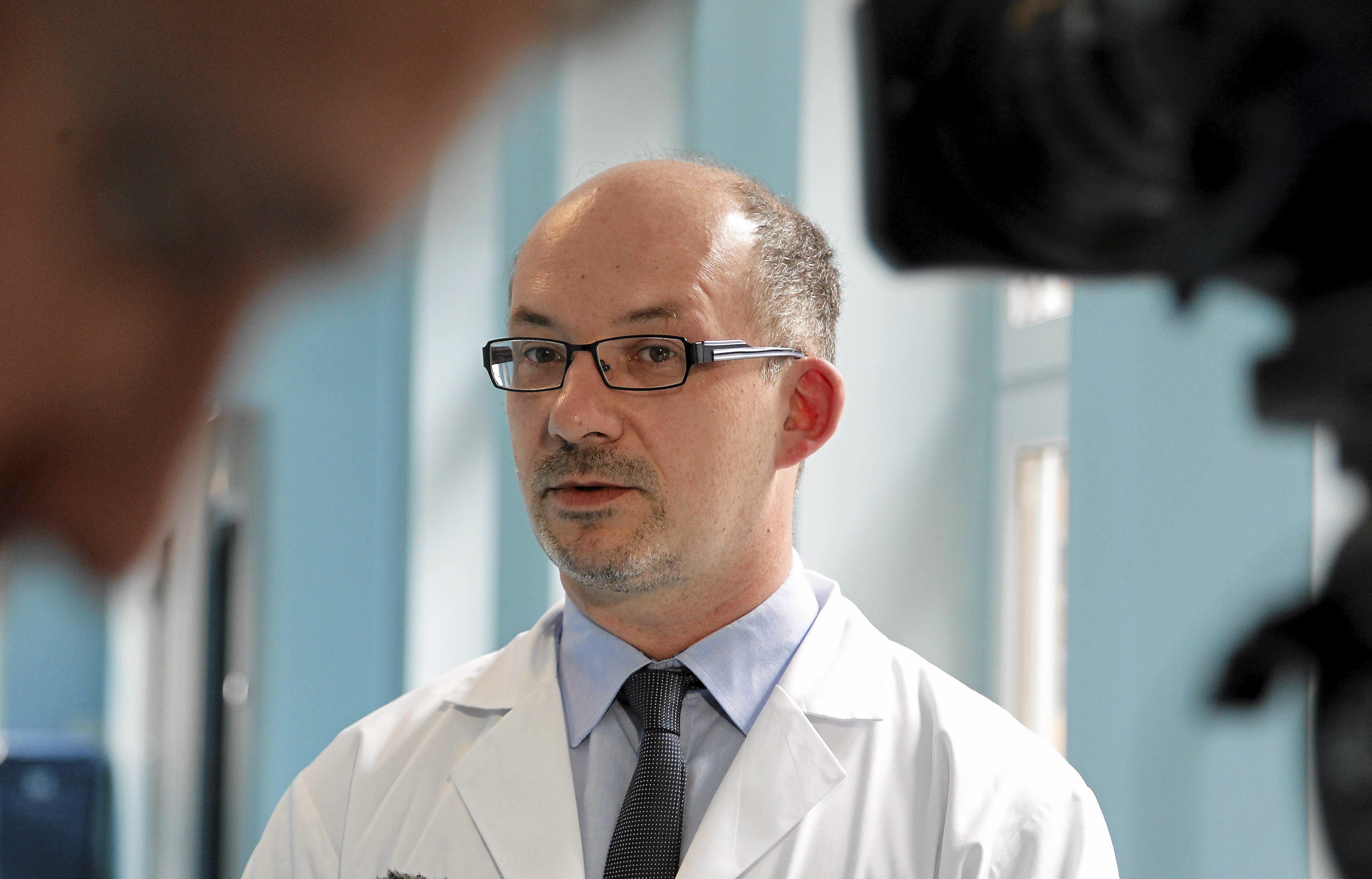 Prof. Sebastian Giebel, kierownik Kliniki Transplantacji Szpiku i Onkohematologii w gliwickim Centrum Onkologii