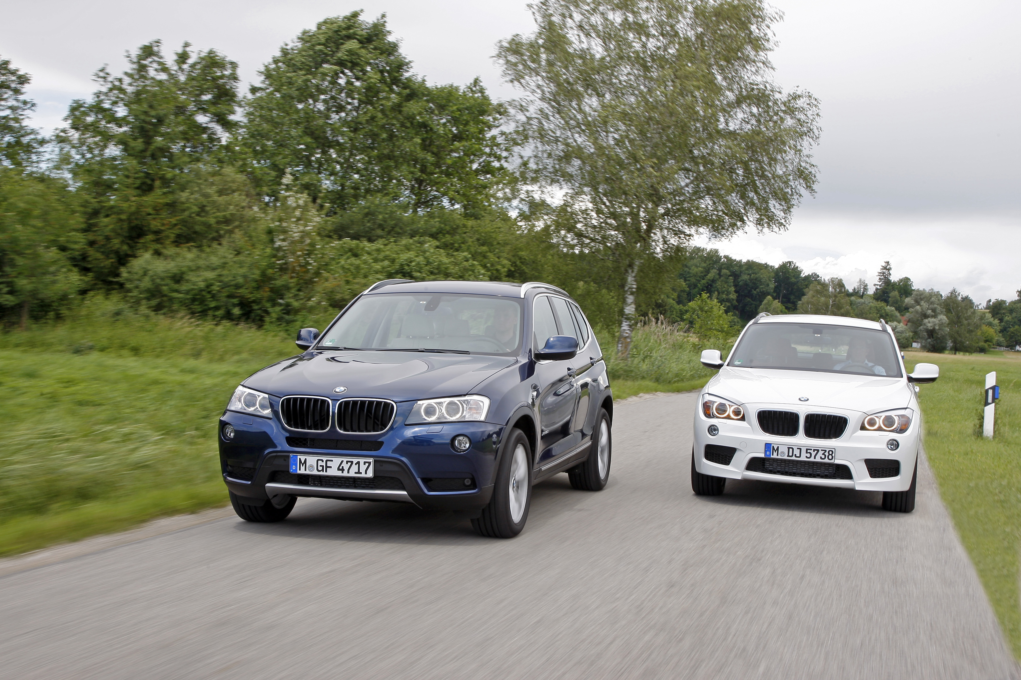 BMW X3 - trzecie w klasie samochodów klasy średniej