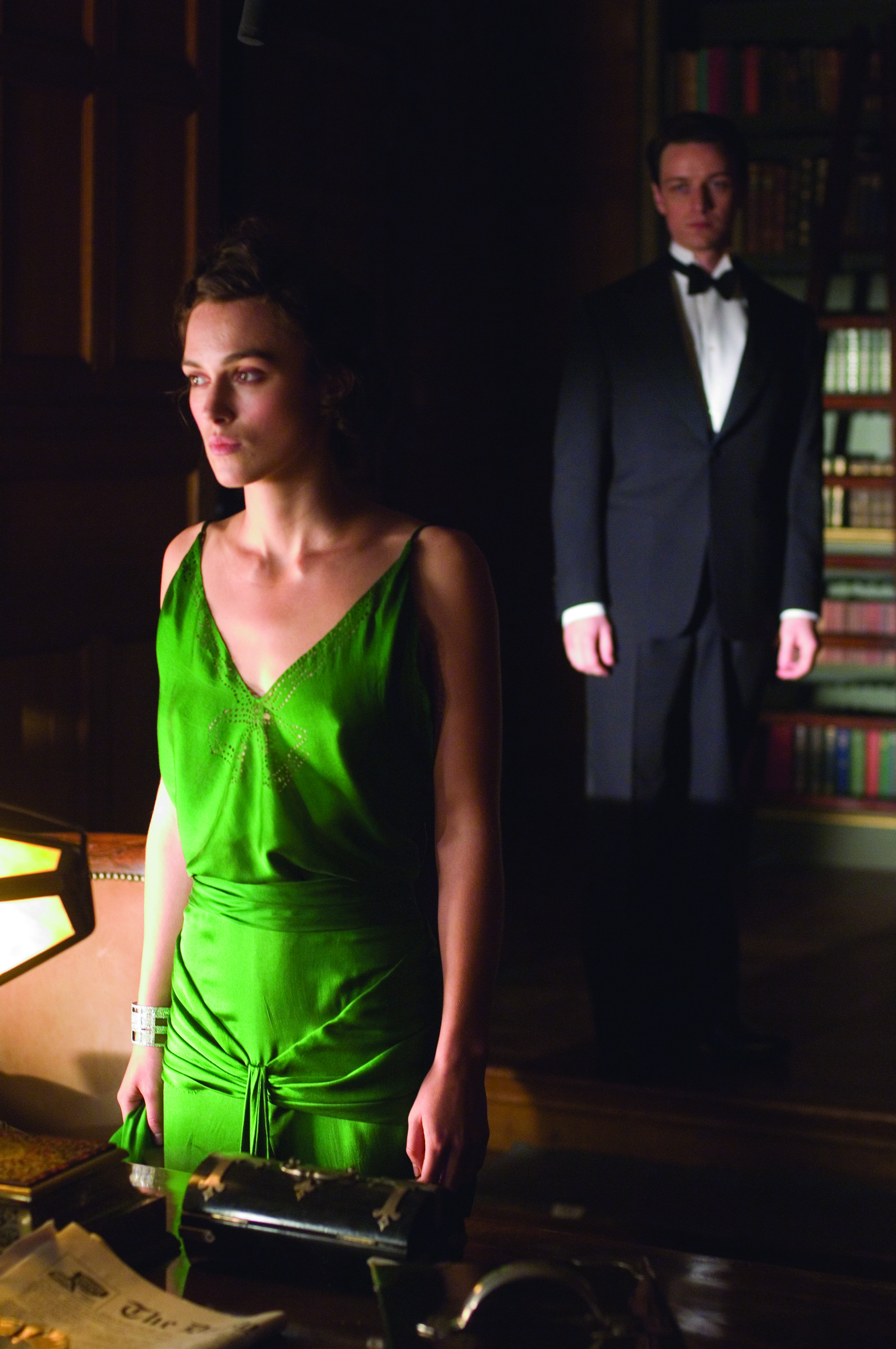 Keira Knightley i James McAvoy w filmie