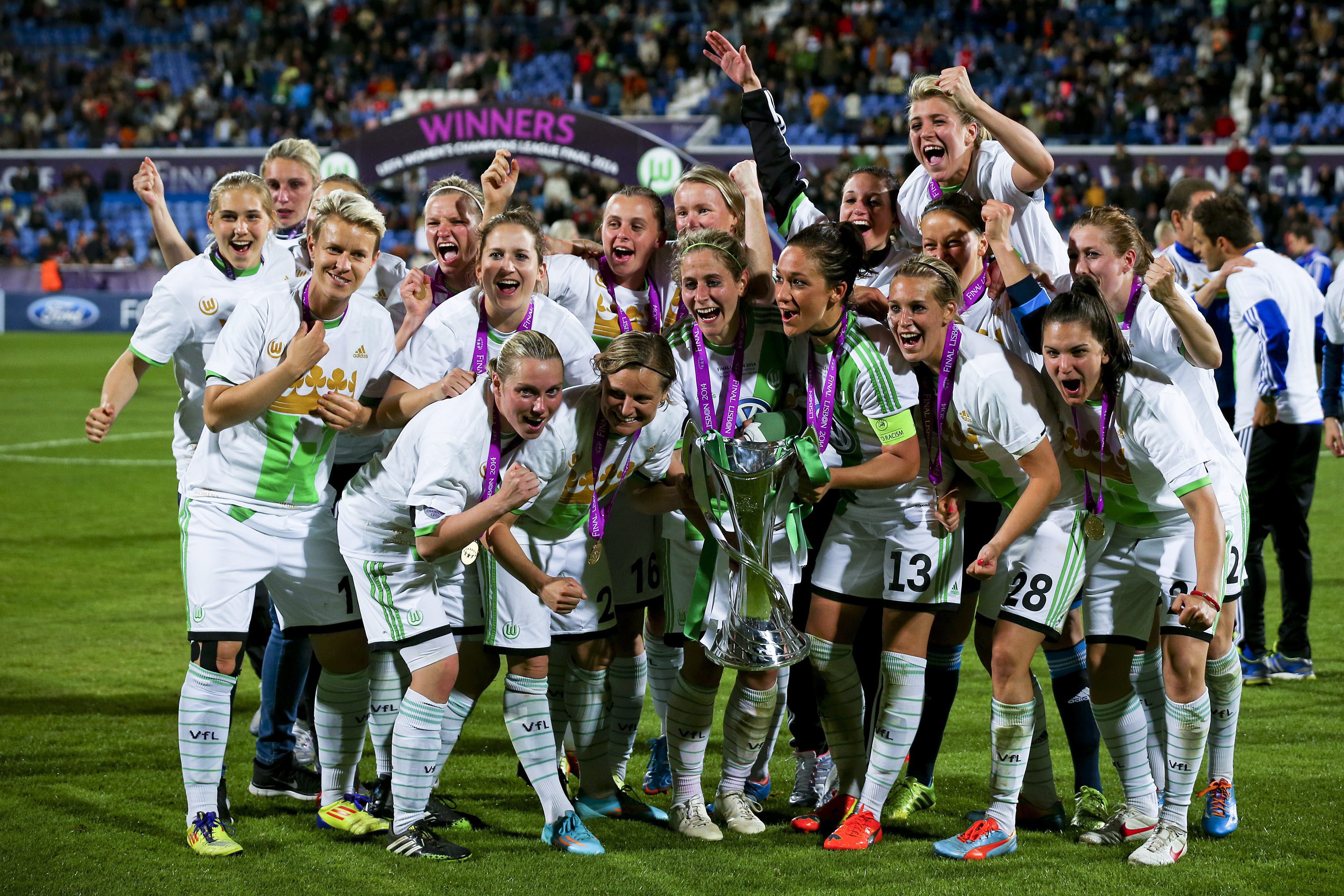 Piłkarki VfL Wolfsburg wygrały Ligę Mistrzyń. ZDJĘCIA