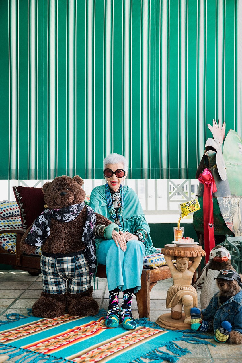 Iris Apfel dla Happy Socks
