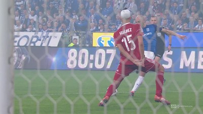 Lech - Górnik Z. (2:1): Kolejorz podniósł się po utracie gola! Techniczny strzał Trałki, błąd Loski i Lech wraca na prowadzenie