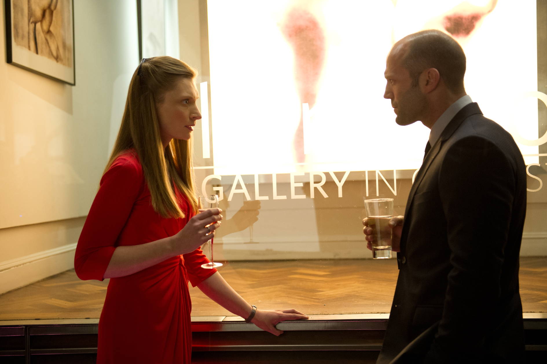 Jason Statham i Agata Buzek w filmie