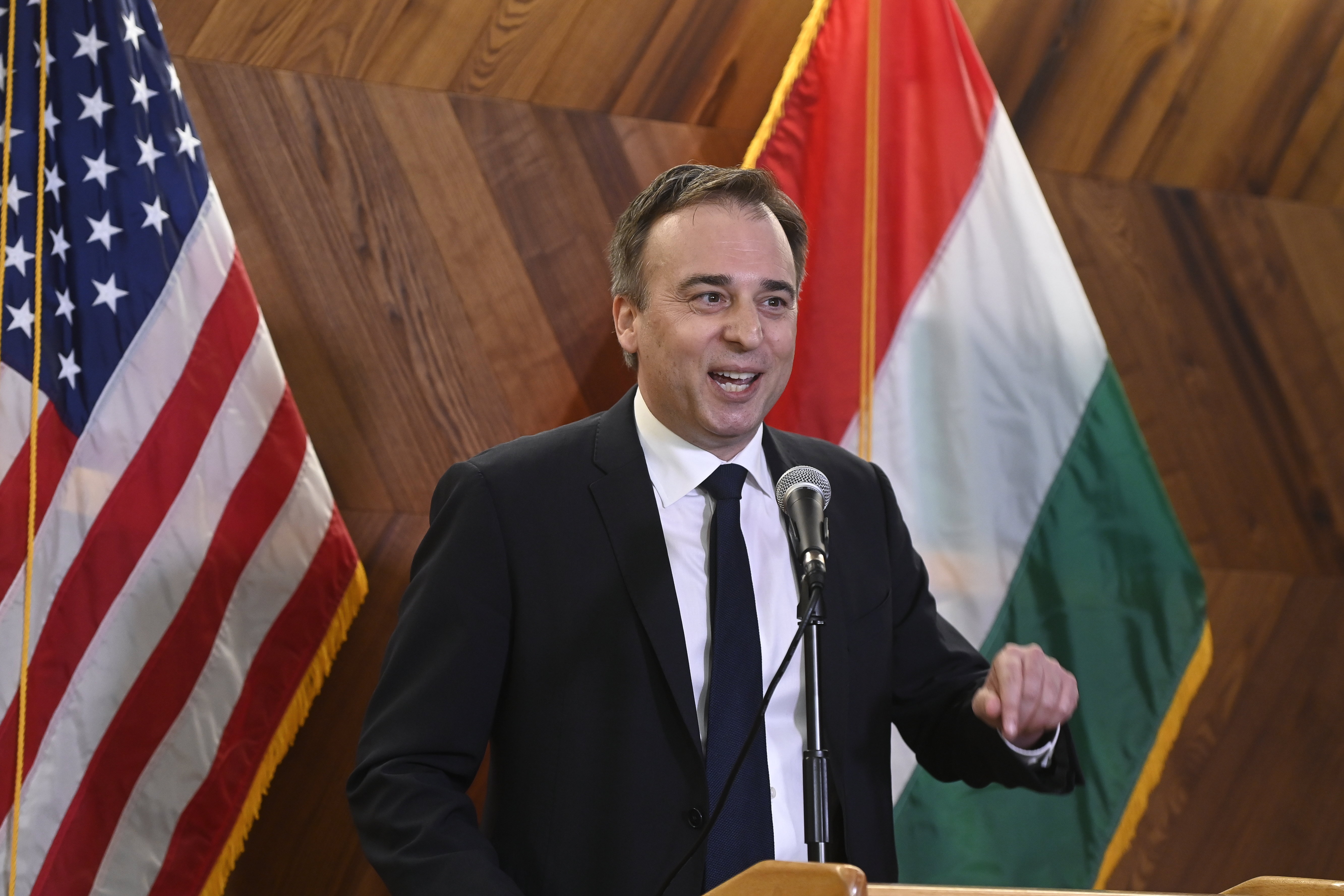 Orbán Viktor feleségével találkozott David Pressman amerikai nagykövet