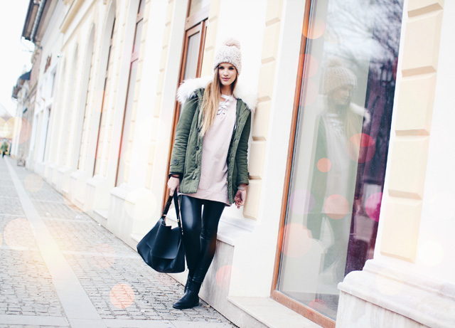 Karin télen is imádja a pasztellt - Glamour