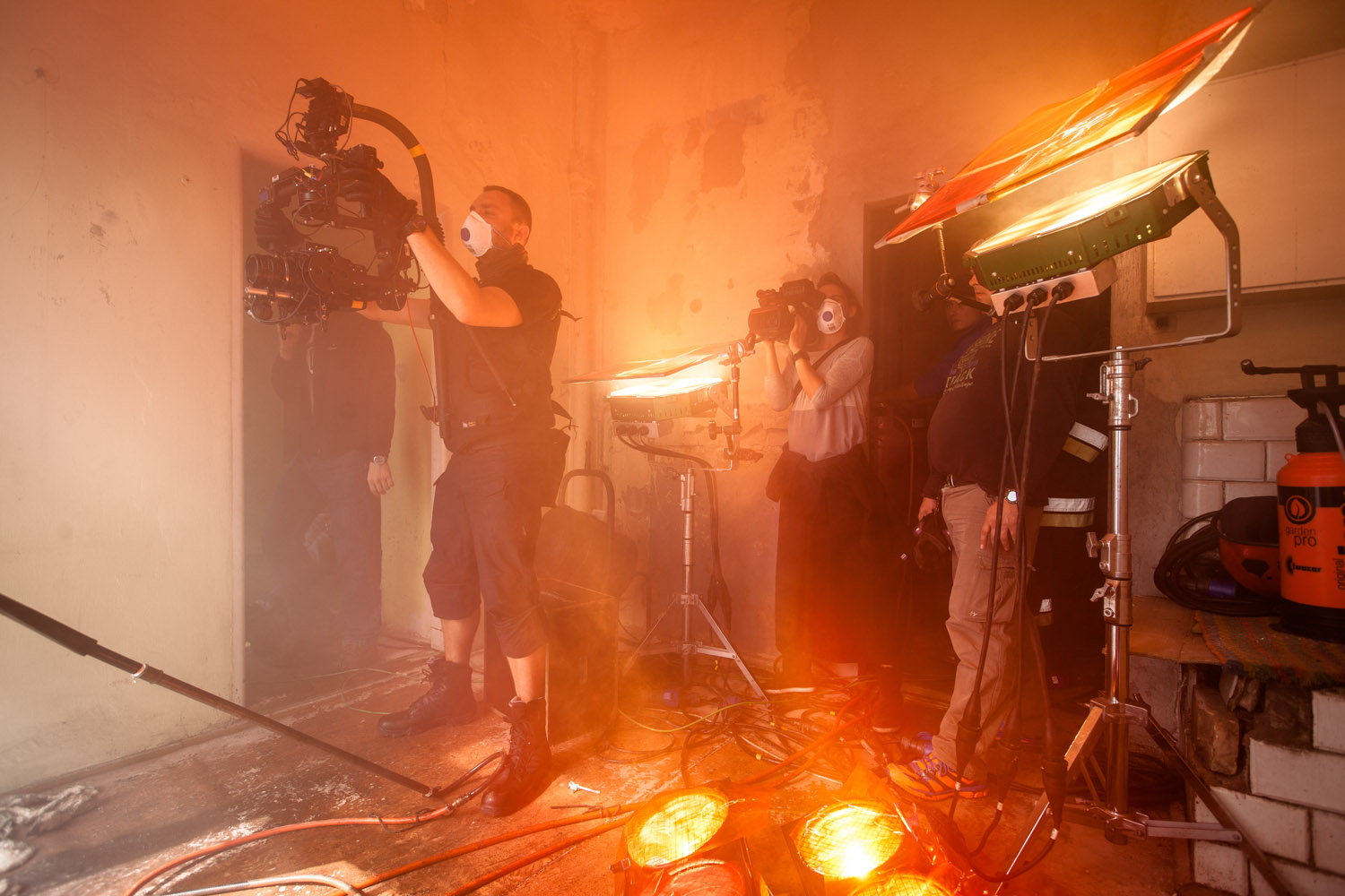 Strażacy / Fot. Grzegorz Gołębiowski/PROFILM