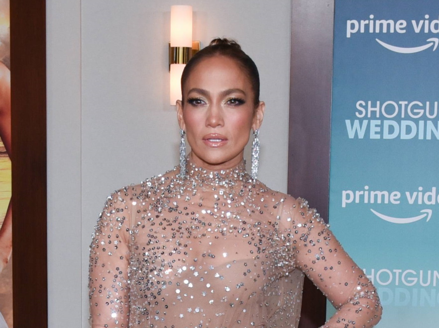 Jennifer Lopez na premierze filmu
