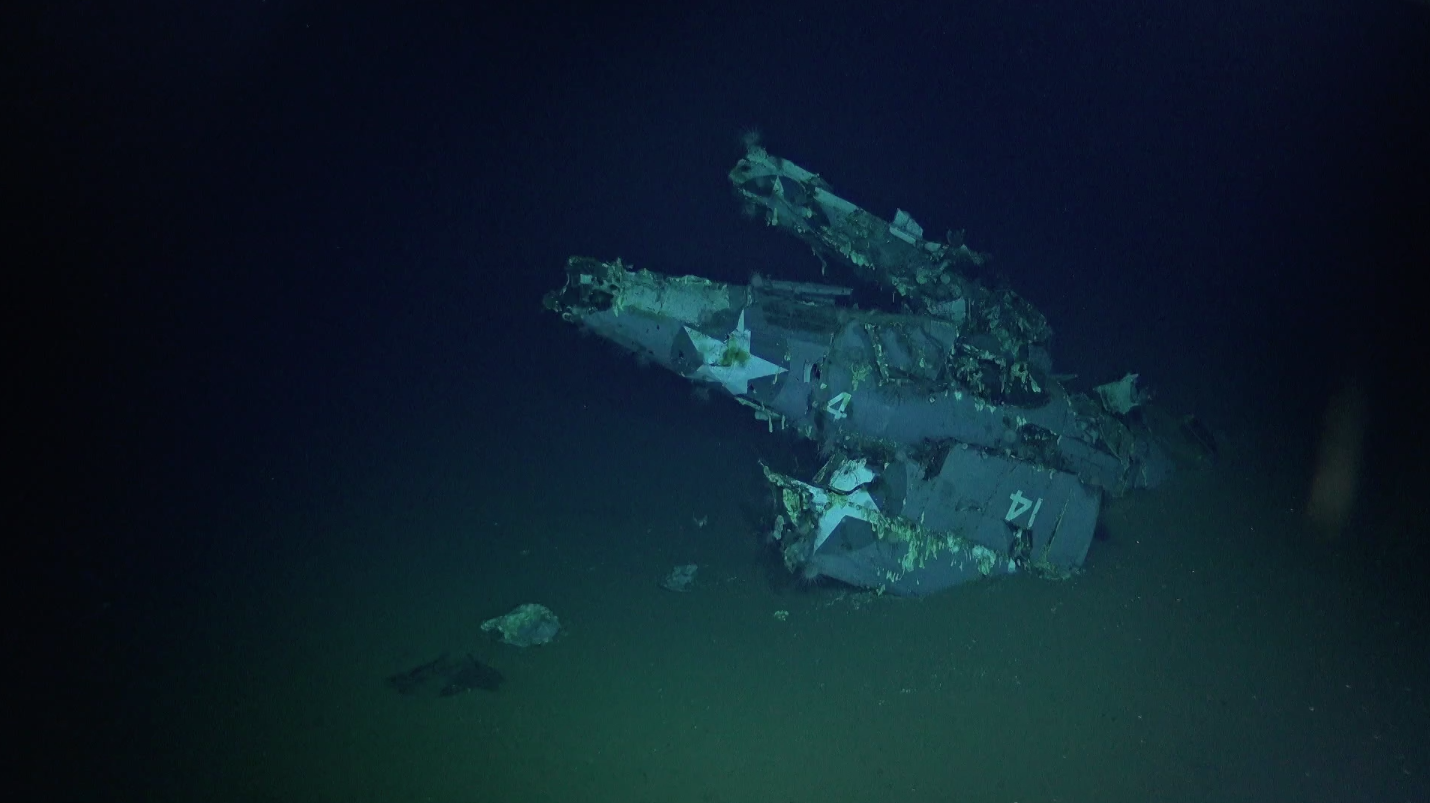 Wrak USS Hornet