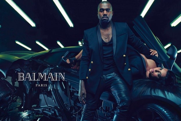 Kim Kardashian i Kanye Westa dla Balmain / Balmain