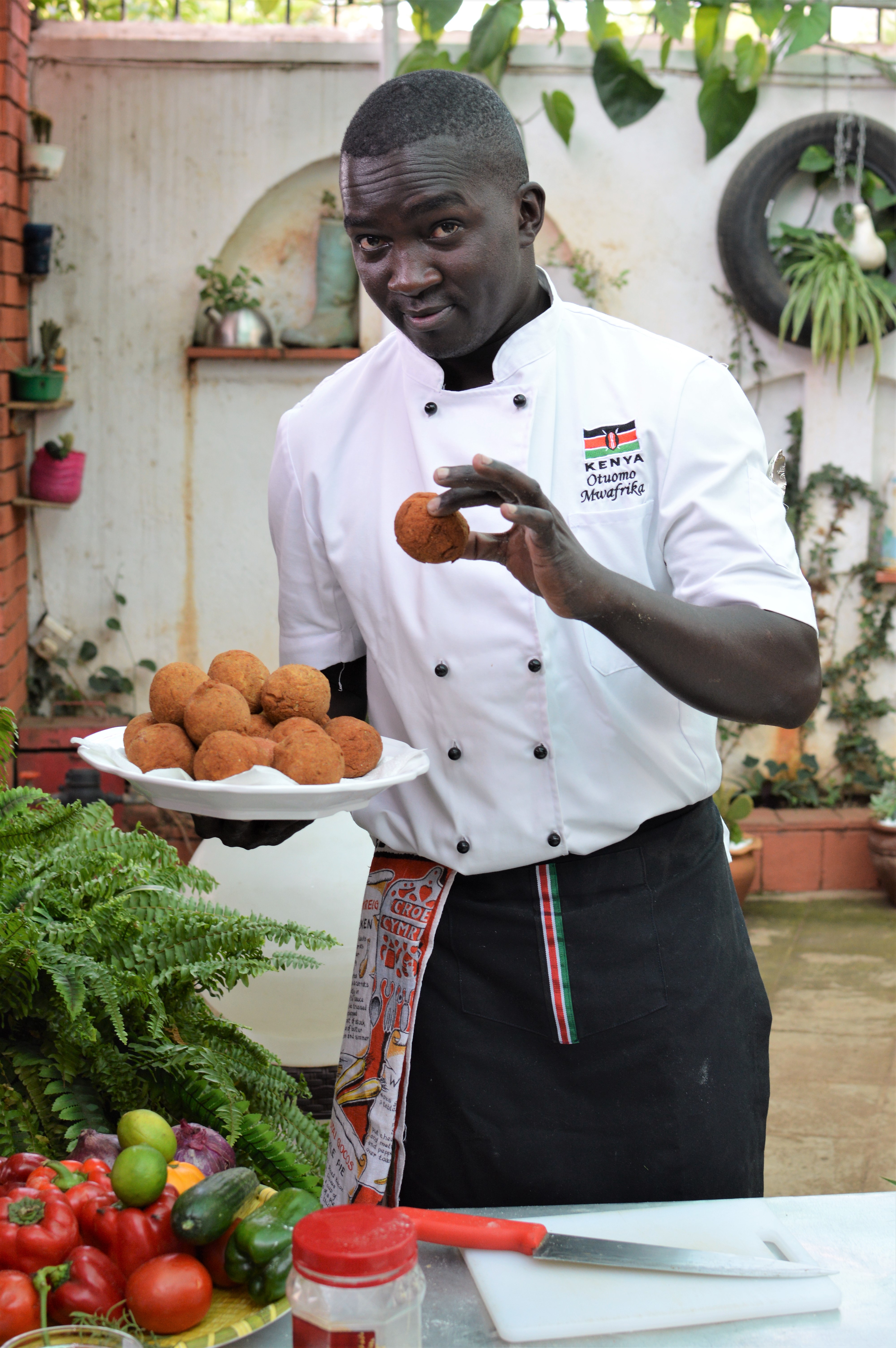 Renowned chef, Otuomo Mwafrika  (George Tubei)