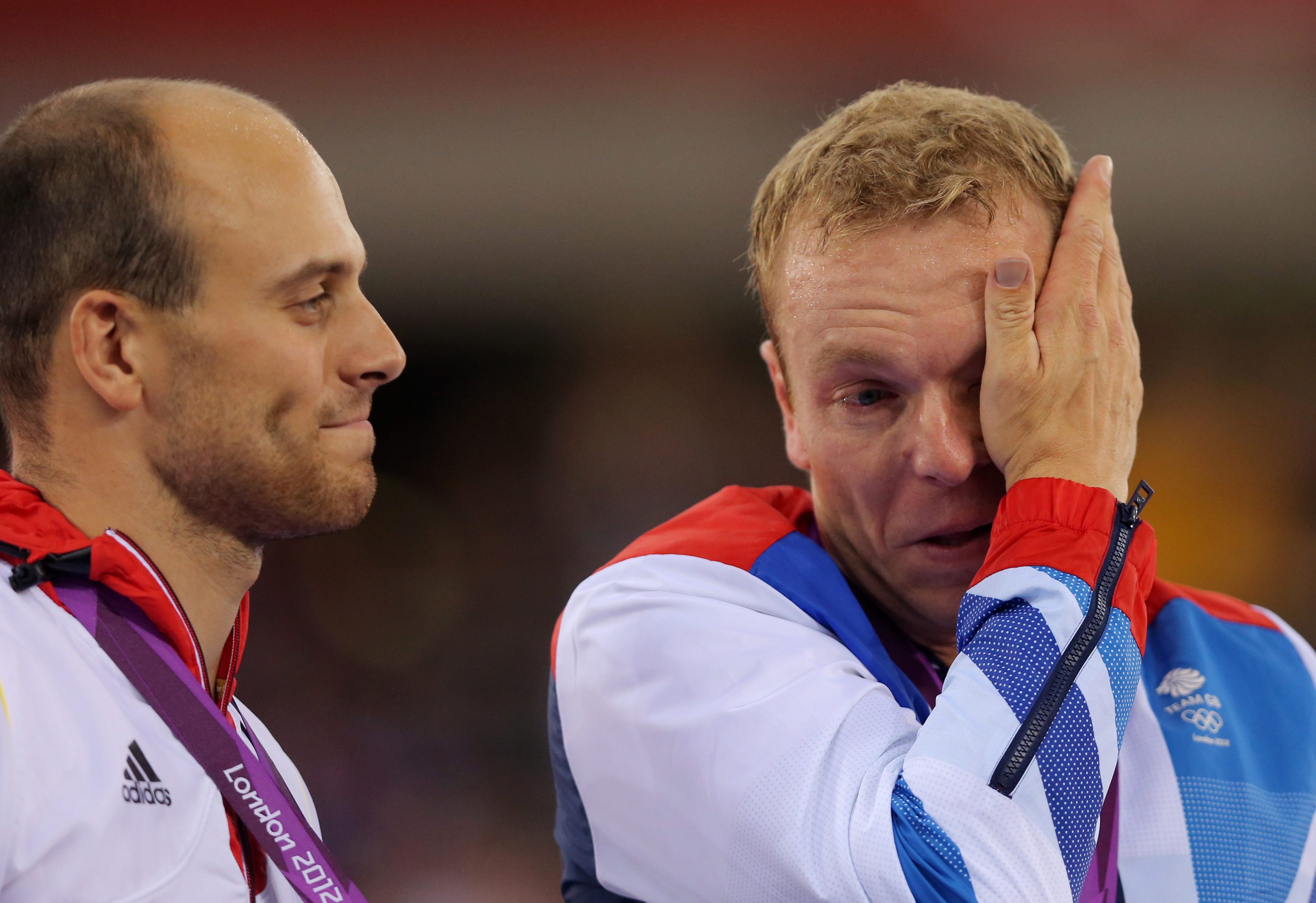 Łzy sportowców - Brytyjczyk Chris Hoy