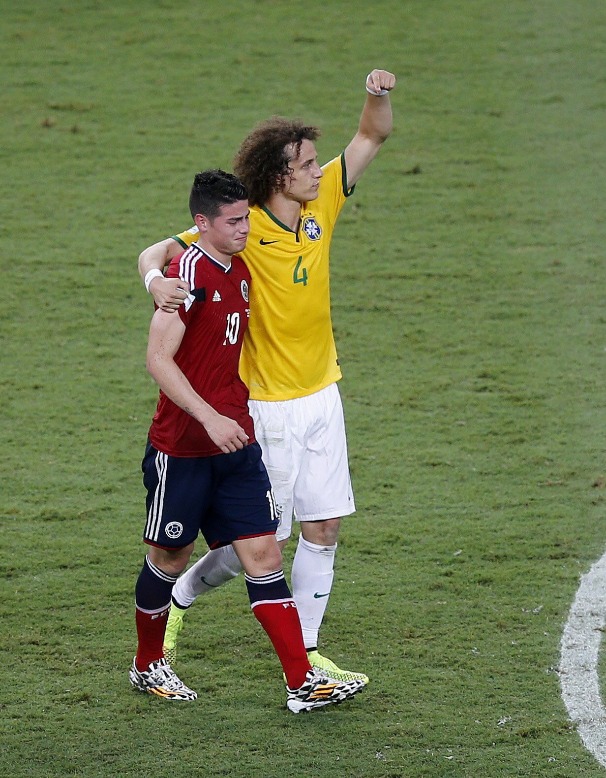 1. James Rodriguez 2. Michael Schumacher 3. Ray Rice 4. Luis Suarez 5. Neymar da Silva Santos