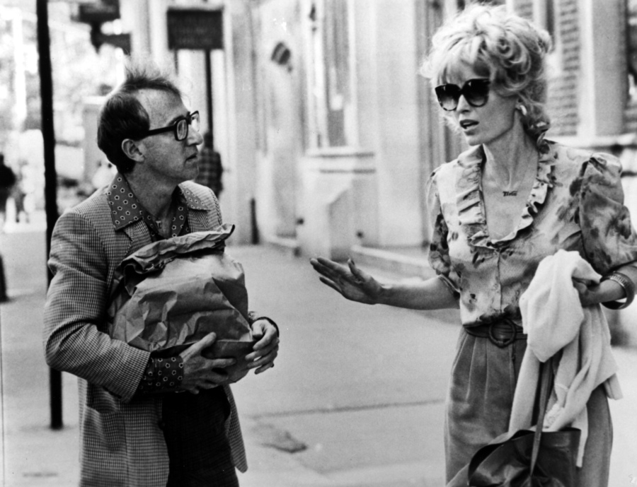 Mia Farrow i Woody Allen w filmie